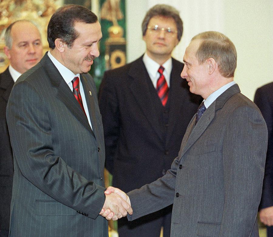 Встреча&nbsp;Владимира Путина и&nbsp;Реджепа&nbsp;Тайипа&nbsp;Эрдогана, 2002 год